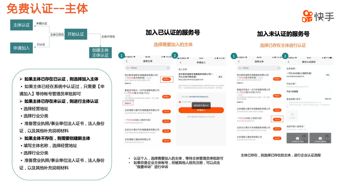 快手服務(wù)號和商家號的區(qū)別？-業(yè)界科技