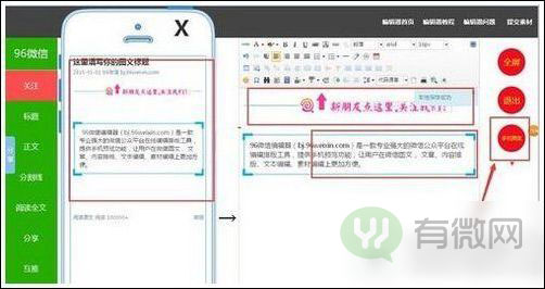 96微信編輯器如何使用？